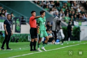 中超首秀，小將蔣子承社媒：18歲零330天，很榮幸圓了從小的夢想