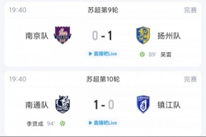 蘇超綜述：揚州南通均獻絕殺，宿遷平蘇州，鎮江依舊聯賽墊底